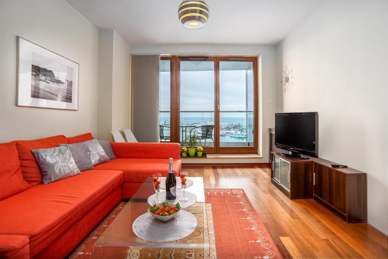 Ferienwohnung Sea Towers "Sweet Dream" Gdynia Exterior foto