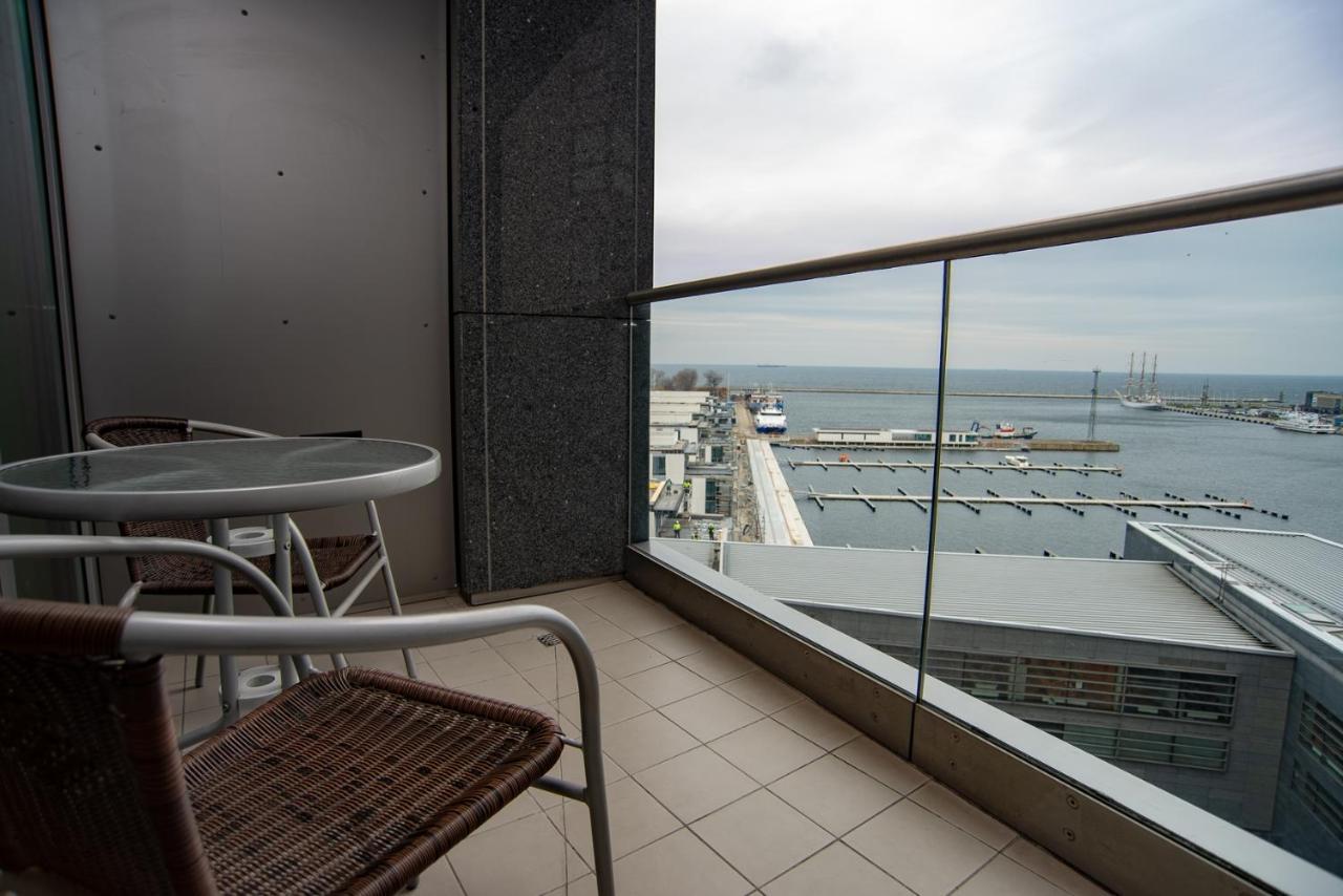 Ferienwohnung Sea Towers "Sweet Dream" Gdynia Exterior foto